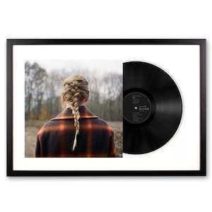 Decoration: Framed Taylor Swift - Evermore - Double Vinyl Album Art