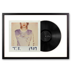 Framed Taylor Swift 1989 - Double Vinyl Album Art