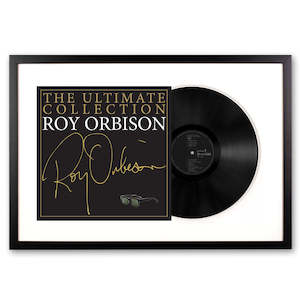 Decoration: Framed Roy Orbison the Ultimate Collection Vinyl Album Art