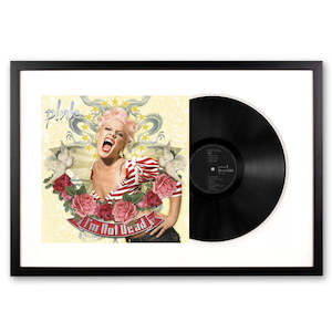 Decoration: Framed P! nk I'm Not Dead Vinyl Album Art