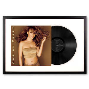 Decoration: Framed Mariah Carey Butterfly Vinyl Album Art