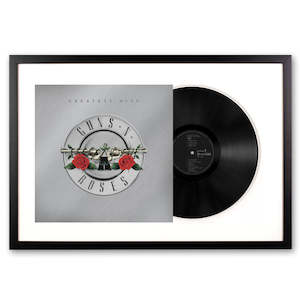 Decoration: Framed Guns N Roses Greatest Hits - Double Vinyl Album Art