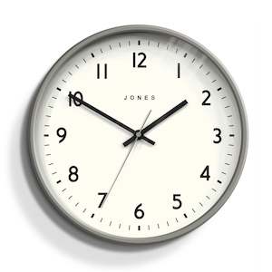 Under 100: Newgate Jones Jam Clock Matte Elephant Grey