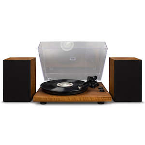 Crosley Turntables: Crosley C62 Shelf System - Walnut