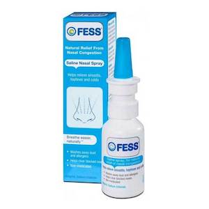 Fess Nasal Saline Spray For Best Price In NZ at Home Pharmacy Richmond Road