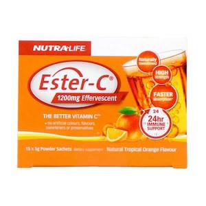 Nutra Life Ester C 1200mg For Best Price In NZ at Home Pharmacy Richmond Road