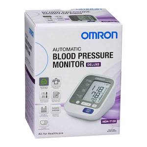 Omron Automatic Blood Pressure Monitor Deluxe HEM7130 For Best Price In NZ at Ho…