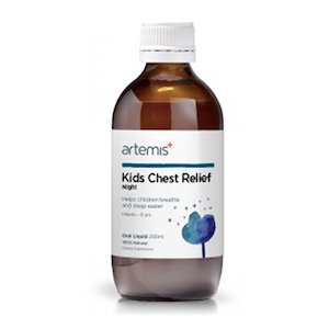 Artemis Kids Chest Relief Night For Best Price In NZ at Home Pharmacy Richmond Road