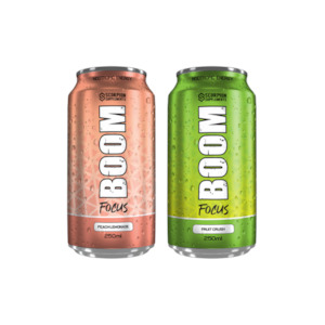 Boom 250ml – Peach / Fruit Crush Combo