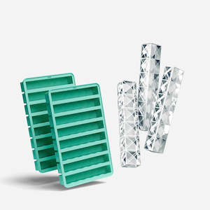 Prism Bottle Ice Tray Set of 2