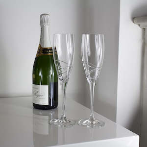 Skye Champagne Flute Set of 2