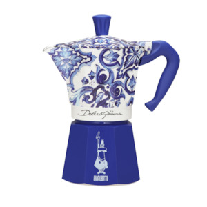 D&G Blu Med 6 Cup Moka Express