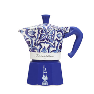 D&G Blu Med 3 Cup Moka Express