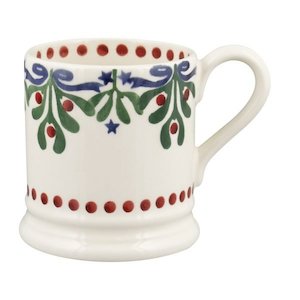 Half Pint Mug Mistletoe