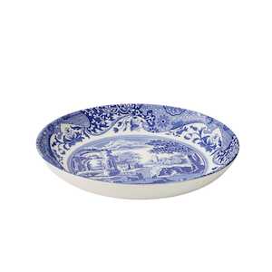 Blue Italian Pasta Bowls 23cm