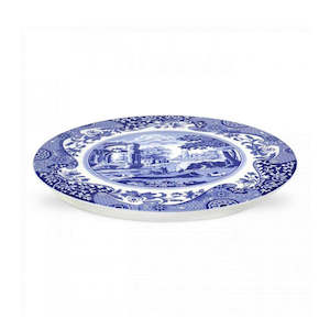 Blue Italian Cake Plate 28.5cm