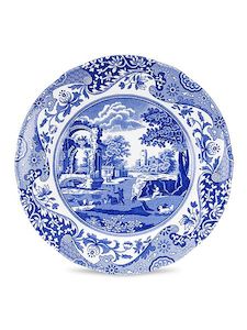 Blue Italian Plate 16cm