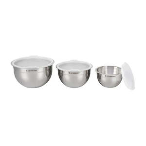 Set of 3 S/S Mixing Bowl Set