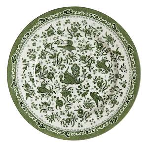 Green Regal Peacock Plate 21cm