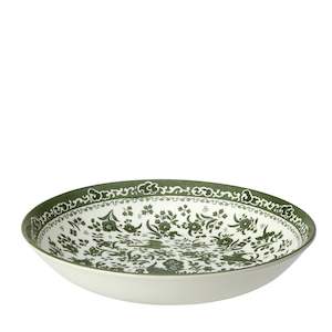 Burleigh: Green Regal Peacock Pasta Bowl 23cm