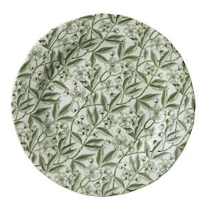 Green Prunus Plate 19cm