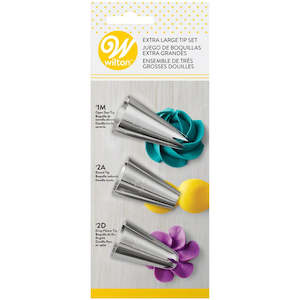 Baking: Extra Large Tip Set 3 pce