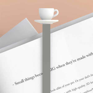 Stellar Haus Metal Bookmark - Coffee/Tea Cup