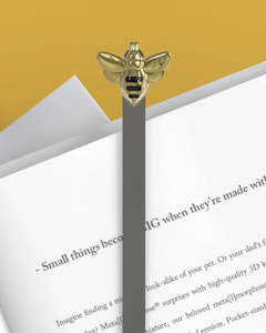 Stellar Haus Metal Bookmark - Bee