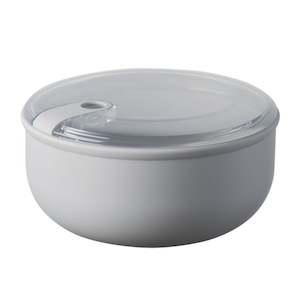 Kitchenware: Pull Box Round Large Grey