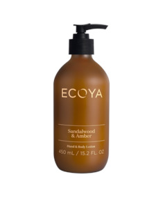 Ecoya: Sandalwood & Amber Hand & Body Lotion Limited Edition