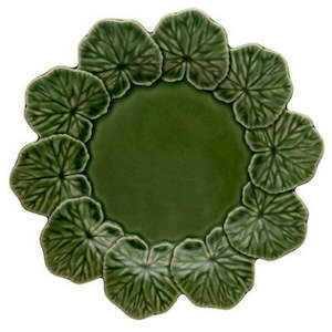 Bordallo Pinheiro: Geranium Dinner Plate