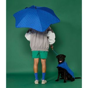 Dog Jacket Puddle Blue