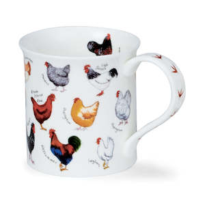 Dunoon: Chickens Breeds Mug