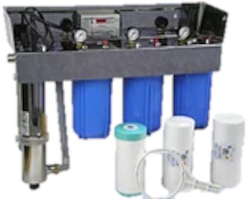 Cleaning service: Three 10” Pots UV Filtration System with Carbon