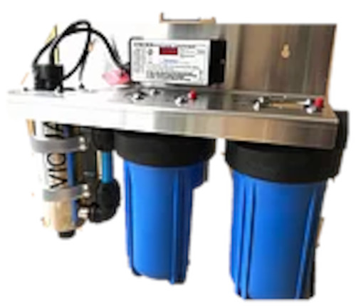 Two 10” Pots UV Filtration System