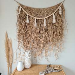 Furniture wholesaling: Raffia Wall Hanging