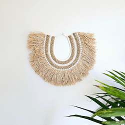 Natural Raffia Necklace