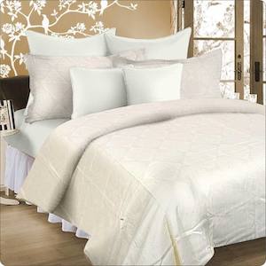 Quilt Cover Set - Ivory King (375TC)