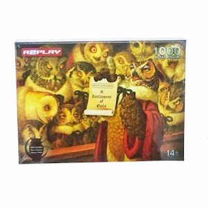 Jigsaw Puzzle - Parliaments of Owls (1000 Piece)