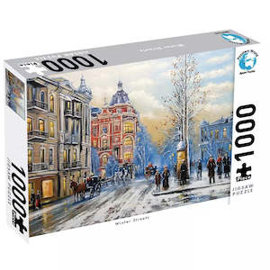 Jigsaw Puzzle - Winter Streets (1000 Piece)