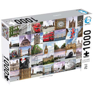 Jigsaw Puzzle - London Collage England (1000 Piece)