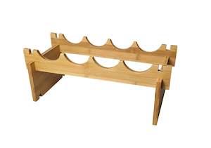 Storage - Bamboo 4 Bottle Rack