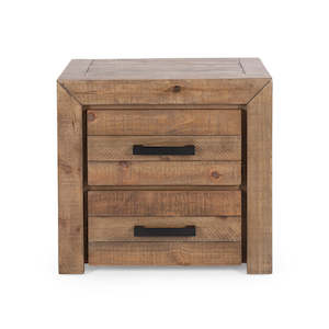 Raglan 2 Drawer Bedside