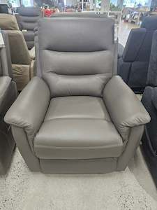 Newman Manual Recliner Grey