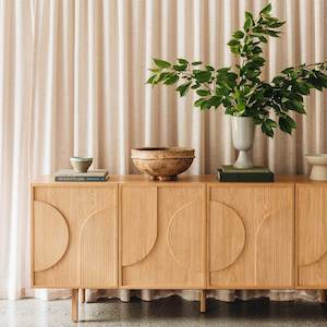 Floor covering: Arc Sideboard Natural Oak