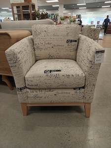 Rosa Scripture Optical Chair