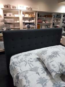 Floor covering: Nelson/Fendalton King Headboard Charcoal