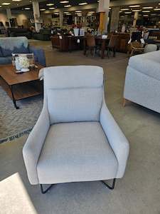 Floor covering: Kerry Chair in Light Grey