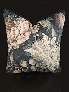 White Onyx Velvet Cushion