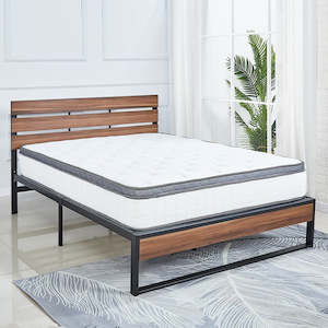 Paul Support + (frim setting) Queen Mattress  and Nora Bed base.